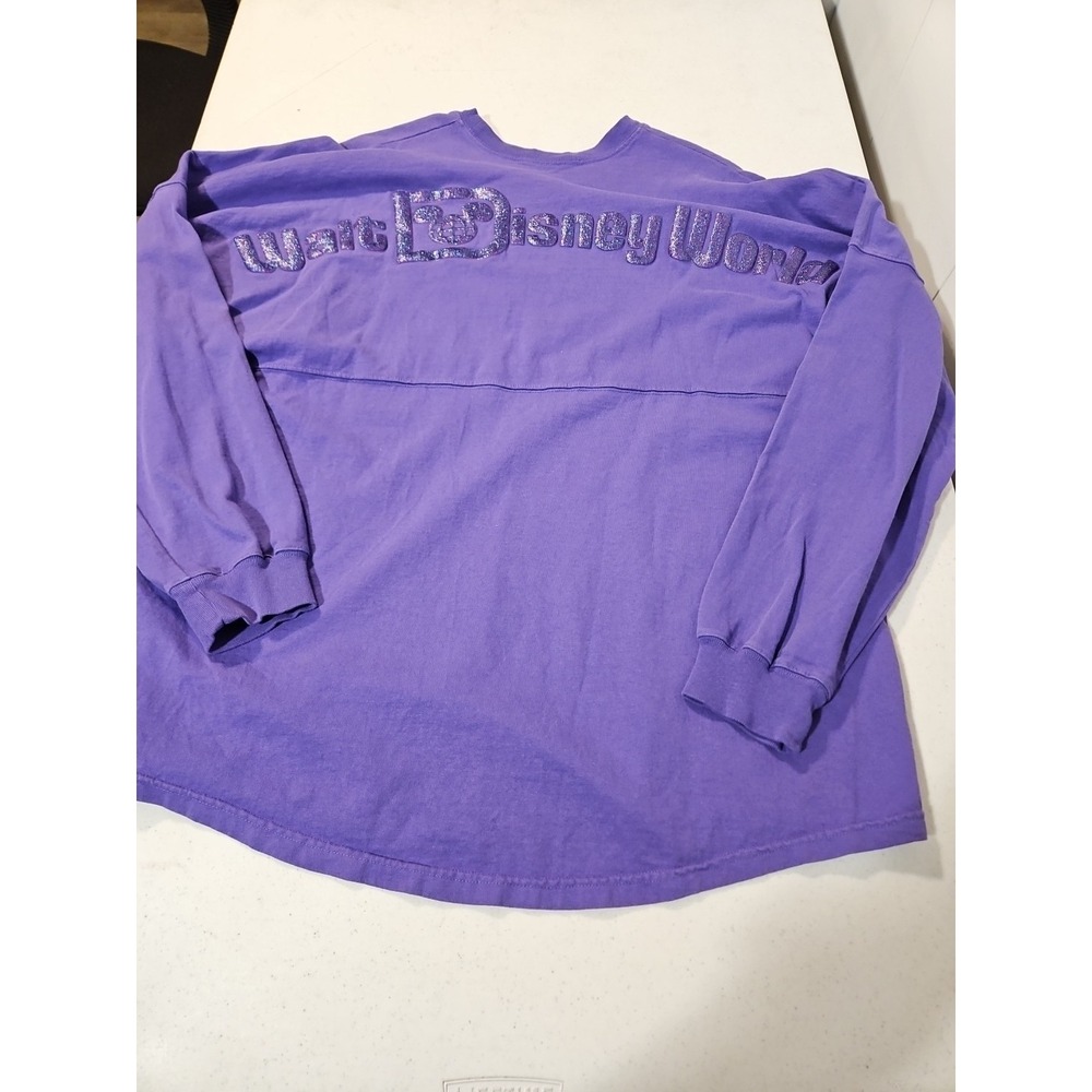 Walt Disney World Size Large Purple Potion Purple Glitter Spirit Jersey (1480